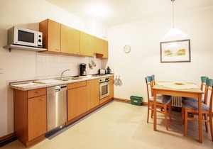 Comfort apartment with 1 bedroom and balcony on the upper floor