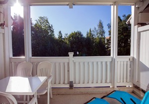 Comfort apartment with 1 bedroom and balcony on the upper floor