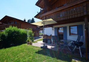 Comfortable vacation home with fireplace, terrace, garden and proximity to the mountains in Lechbruck am