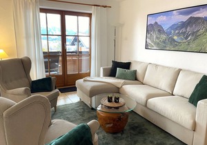 Country house Obermaiselstein THE VIEW - wonderful mountain view from apartment Rubihorn