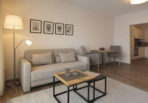 Cozy penthouse suite with roof terrace