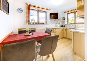 Cozy vacation apartment "Morgenrot" (50 sqm) with sunbathing lawn for exclusive use.