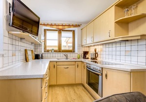 Cozy vacation apartment "Morgenrot" (50 sqm) with sunbathing lawn for exclusive use.