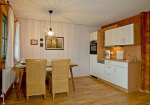 Cozy vacation apartment (61 sqm) with two bedrooms and balcony or terrace