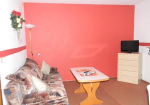 Cozy vacation home (31sqm) with combined living and sleeping area and balcony