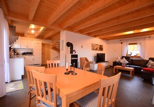 Detached vacation home with sauna, mountain and lake views in the vacation village on Lake Lechsee