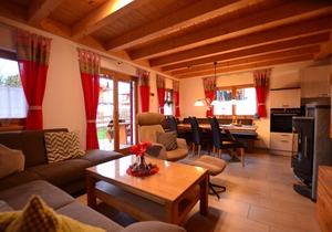 Detached vacation home with sauna, terrace and garden in Lechbruck am See