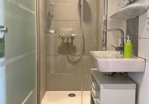 Double room, shower, WC, balcony - WAGNER'S Hotel and Restaurant Schönblick