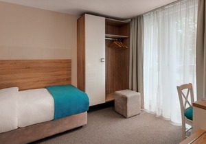 Einzelzimmer Standard mit WC und Dusche