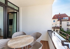 Family-friendly apartment with loggia and in-house SPA area included