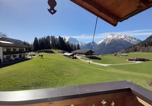 Ferienwohnung Watzmann, 1-4 Personen, 74 qm, Dusche/WC, Balkon, TV, W-LAN, Safe, 2 Schlafzimmer, Nichtraucher