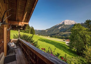 Ferienwohnung "Beim Sepperl" im Zuhäusl, 1-2 Personen, 40 qm, Dusche/WC, Südbalkon, TV, 1 Schlafzimmer,Nichtraucher