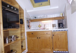 Ferienwohnung Königssee, 1-2 Personen, 28 qm, Balkon, Wohn-schlafzimmer,mansarde