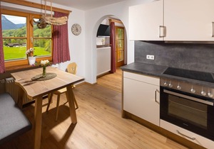 Ferienwohnung Reiteralm, 1-2 Personen, 40 qm, Balkon, Separates Schlafzimmer, Obergeschoss