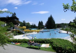 Ferienhaus Jägerpark Viechtach 20, indoor pool, Wi-Fi and energy costs included