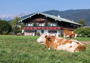 Ferienwohnung Hochkalter, 2 bis 4 Personen, 70 qm, 2 separate Schlafzimmer, 2 Balkone