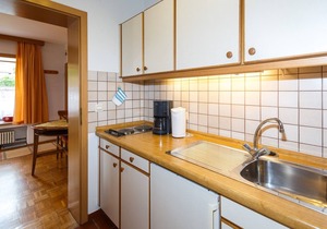 Ferienwohnung -3- (35qm), Terrasse, Küche extra, 1 Schlaf- und 1 Wohnzimmer, max 2 Personen