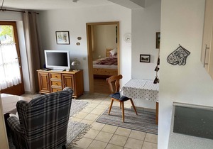 Ferienwohnung, 43 qm Erdgeschoss, 1 Separates Schlafzimmer