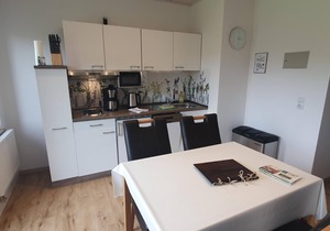 Ferienwohnung 5, 1 Schlafzimmer, 1 Wohn-schlafraum, Küche, Bad-seperates WC