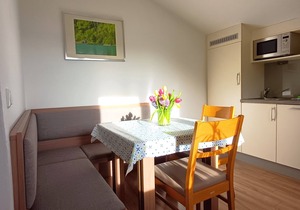 Ferienwohnung 6 "Untersberg", Nichtraucher, 2 Schlafzimmer, Sat-TV, 4 Sterne, max. 6 Personen