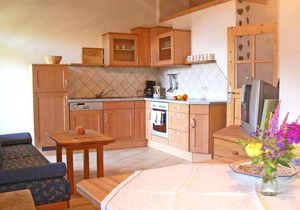 Ferienwohnung "Geigelstein" 60 qm mit zwei Schlafzimmer und Balkon°