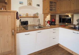 Ferienwohnung "Kehlstein" für 1-2 Pers., ca. 35 m², 1 Schlafzimmer, Wohnzimmer, Küche, Terrasse