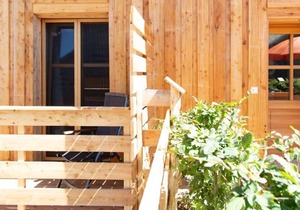 Ferienwohnung mit eigenem Balkon und eigener Sauna