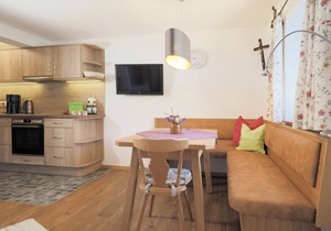 Ferienwohnung "Watzmann" für 1-2 Pers., ca. 35 m², 1 Schlafzimmer, Wohnküche, Terrasse