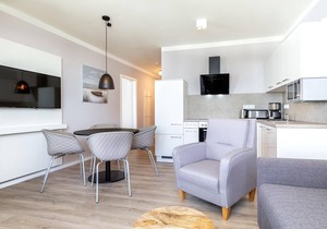 Geschmackvolles, Barrierearmes Apartment mit Loggia in Sonniger Süd-west-lage - Godewindpark