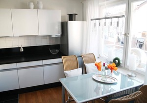 Große Fewo mit Balkon und Sauna im Haus