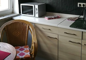 Hannah vacation apartment with balcony terrace and cozy garden furniture