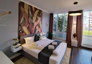 HOMELY STAY Studio 7 - Elegant Self-Check-In Studio for Urban Travelers - 15 min from Oktoberfest