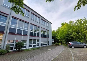 Hotel-Etage Apfelrot