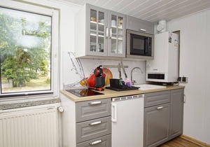 House in a quiet location, free use of swimming pool and sauna - Ferienhus Baabe