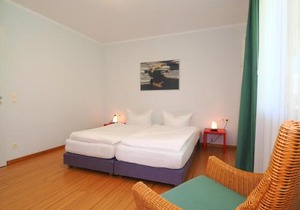 Kaiservillen Heringsdorf - Ferienwohnung mit 1 Schlafzimmer und Balkon D132