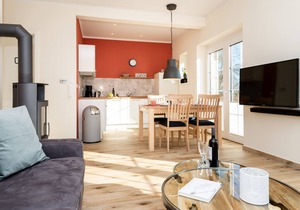 Mia - Exclusive vacation home with sauna, fireplace, 4 pers.