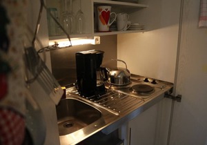One room apartment (approx. 25sqm) for 2 persons plus terrace with view of the Bavarian Forest