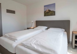 Panoramabungalow WD 01A - panoramic bungalow (DH) in the holiday village at the Therme Obernsees