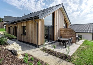 Panoramabungalow WD 21B - panoramic bungalow (DH) in the holiday village at the Therme Obernsees