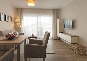 Penthouse suite in spa zone 1 with roof terrace