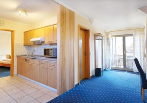 Ruhig gelegenes App. (46qm) mit 2 Zimmern und Balkon
