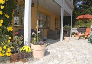 Schöne Ferienwohnung mit Kamin und Balkon