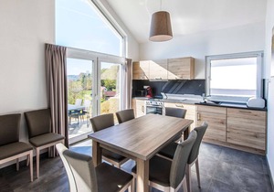Single house Premium HW 15 with sauna - detached house Premium in the holiday village at the Therme Obernsees