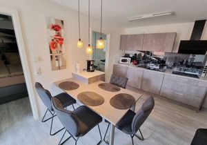 Spacious vacation apartment (49 sqm) for up to 4 people with south-facing terrace