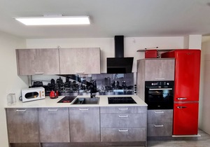 Spacious vacation apartment (49 sqm) for up to 4 people with south-facing terrace