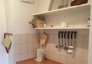 Spaciously furnished holiday apartment (48sqm) with balcony / terrace