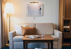 Stilvoll eingerichtetes 2-Zimmer-Appartement mit Twin-Betten