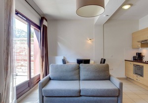 Studio for 2 persons in Vallorcine