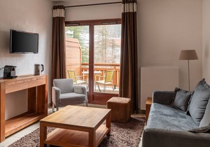 Studio for 2 persons in Vallorcine
