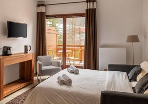 Studio for 2 persons in Vallorcine